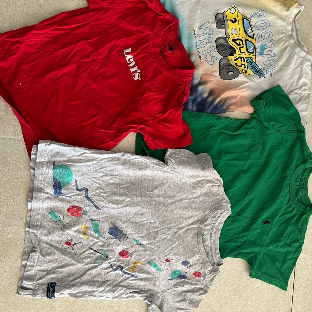 Levi’s, Guess, Polo and Joules lot of t-shirts